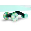 Detské vozidlo Gravity ride LED kolesá zelené ECOTOYS