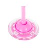 Hula hop na noge skakanka pilka swiecaca LED rozowa 100286(1)