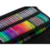 Dlugopisy zelowe kolorowe w etui 120szt 120 wkladow 100548(2)