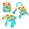 Pchacz chodzik interaktywny stolik edukacyjny 4w1 niebieski 159826