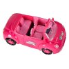 Samochod dla lalek kabriolet zestaw piknikowy szczeniak rozowy 4 el 156012