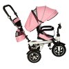 Rowerek trojkolowy Trike Fix V3 rower spacerowka 3w1 obracany 360 wolne kolo rozowy 172545