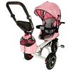Rowerek trojkolowy Trike Fix V3 rower spacerowka 3w1 obracany 360 wolne kolo rozowy 172548