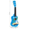 Detské drevené ukulele ECOTOYS – 4 nylonové struny
