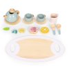 Drevený čajový set 14 dielov ECOTOYS