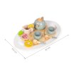Drevený čajový set 14 dielov ECOTOYS