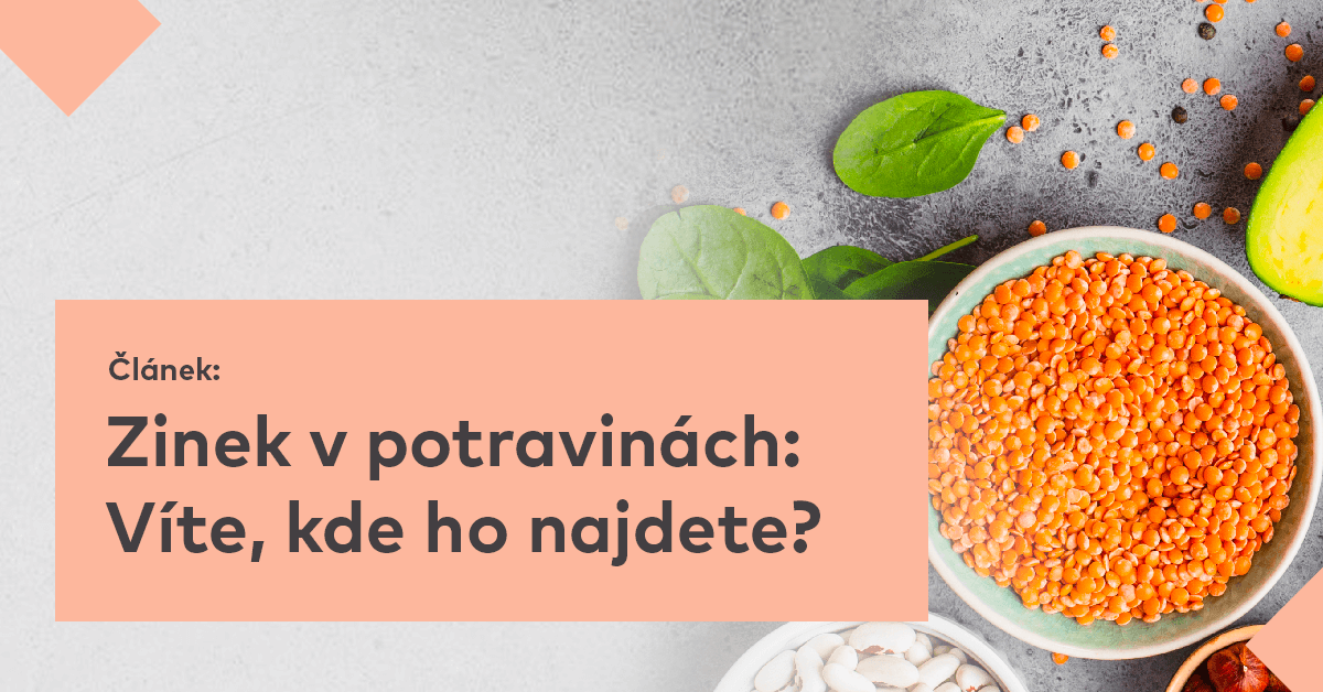 Zinek v potravinách: Víte, kde ho najdete?