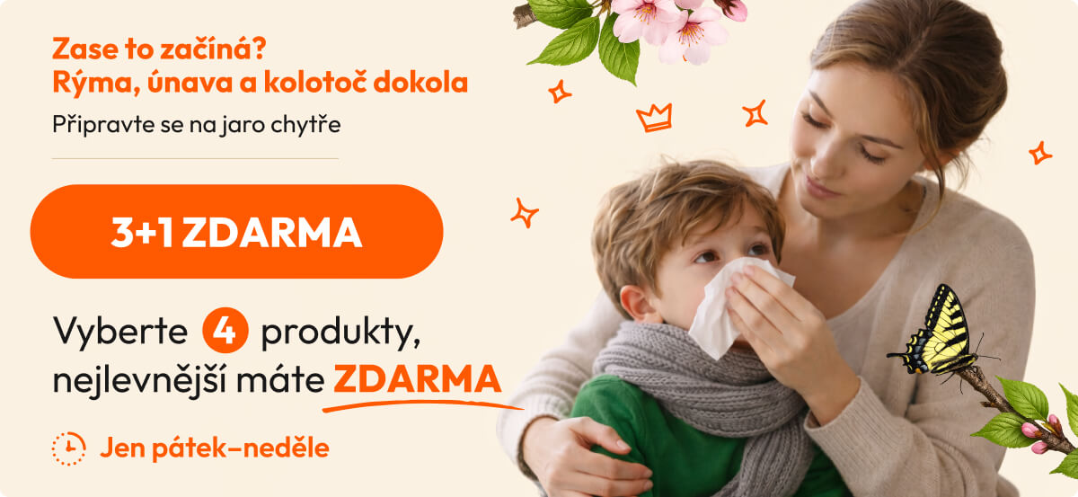 Jarní akce 3+1 zdarma