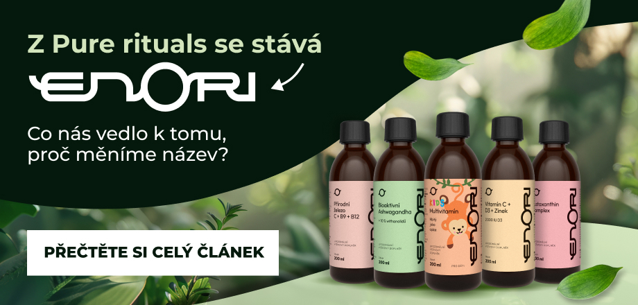 blogový čánek Pure rituals -> Enori