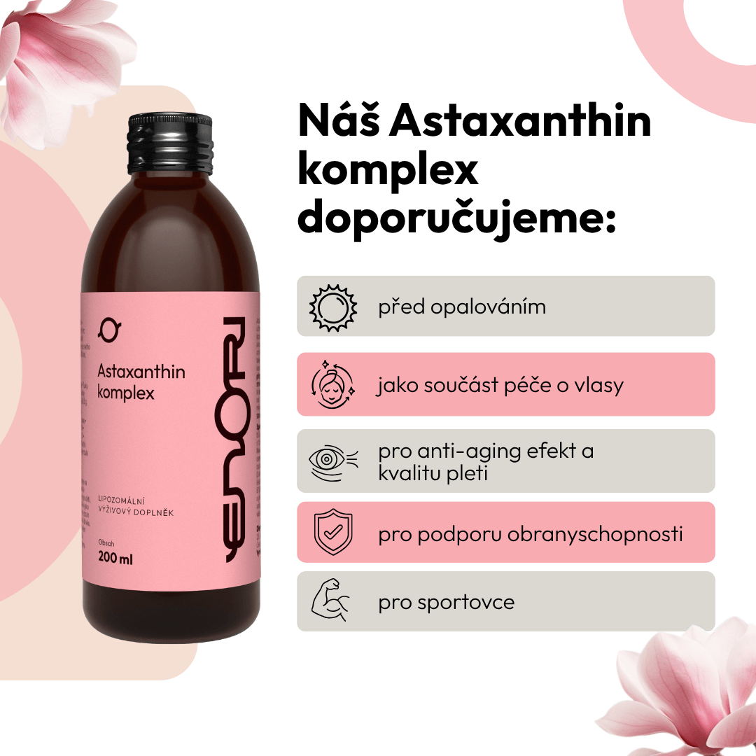 Enori Lipozomální Astaxanthin
