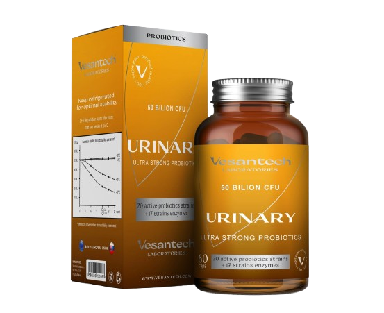 Vesantech Probiotika na močové cesty Vesantech, 60 kapslí