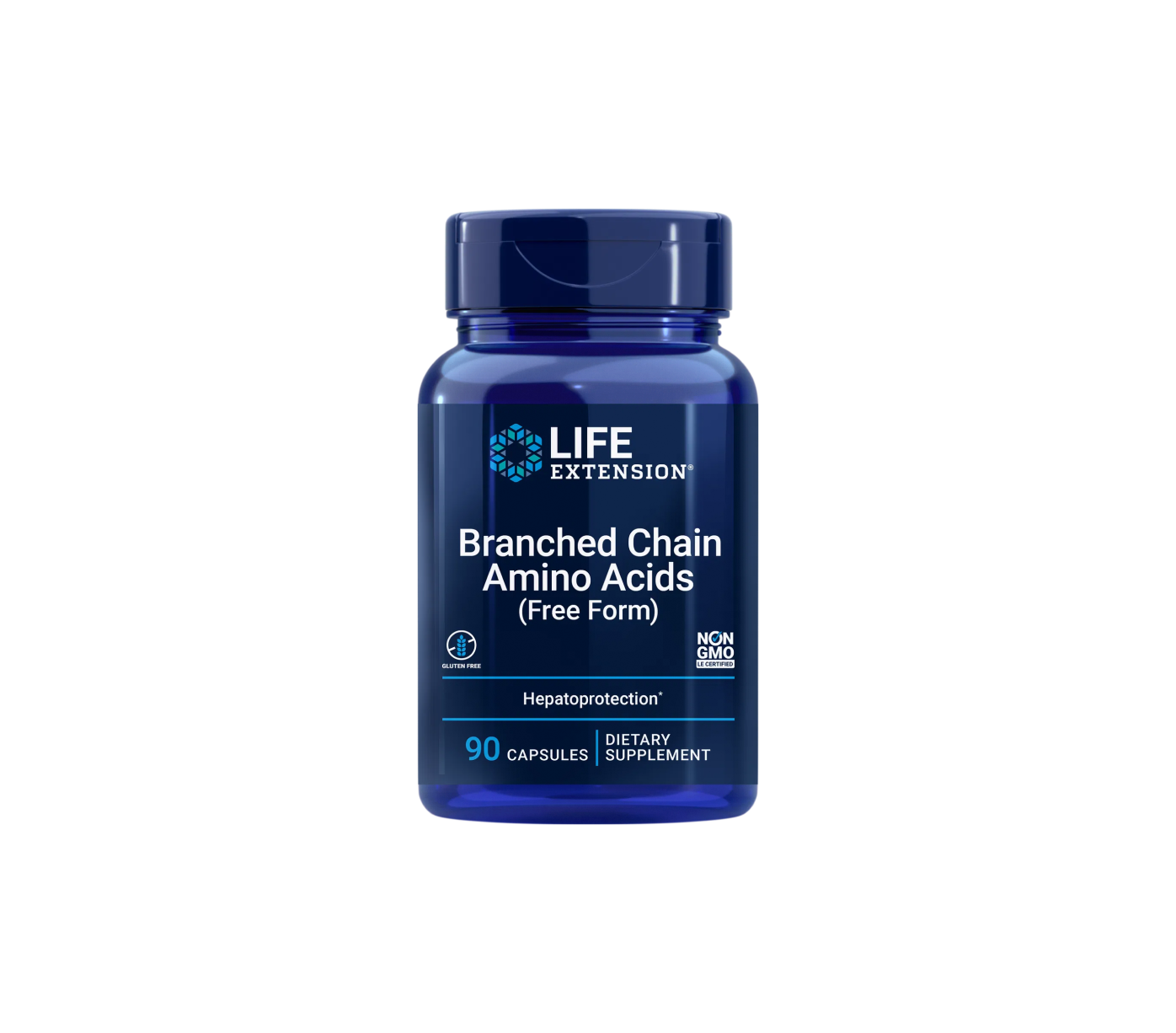 Life Extension BCAA, Regenerace po cvičení, 90 kapslí