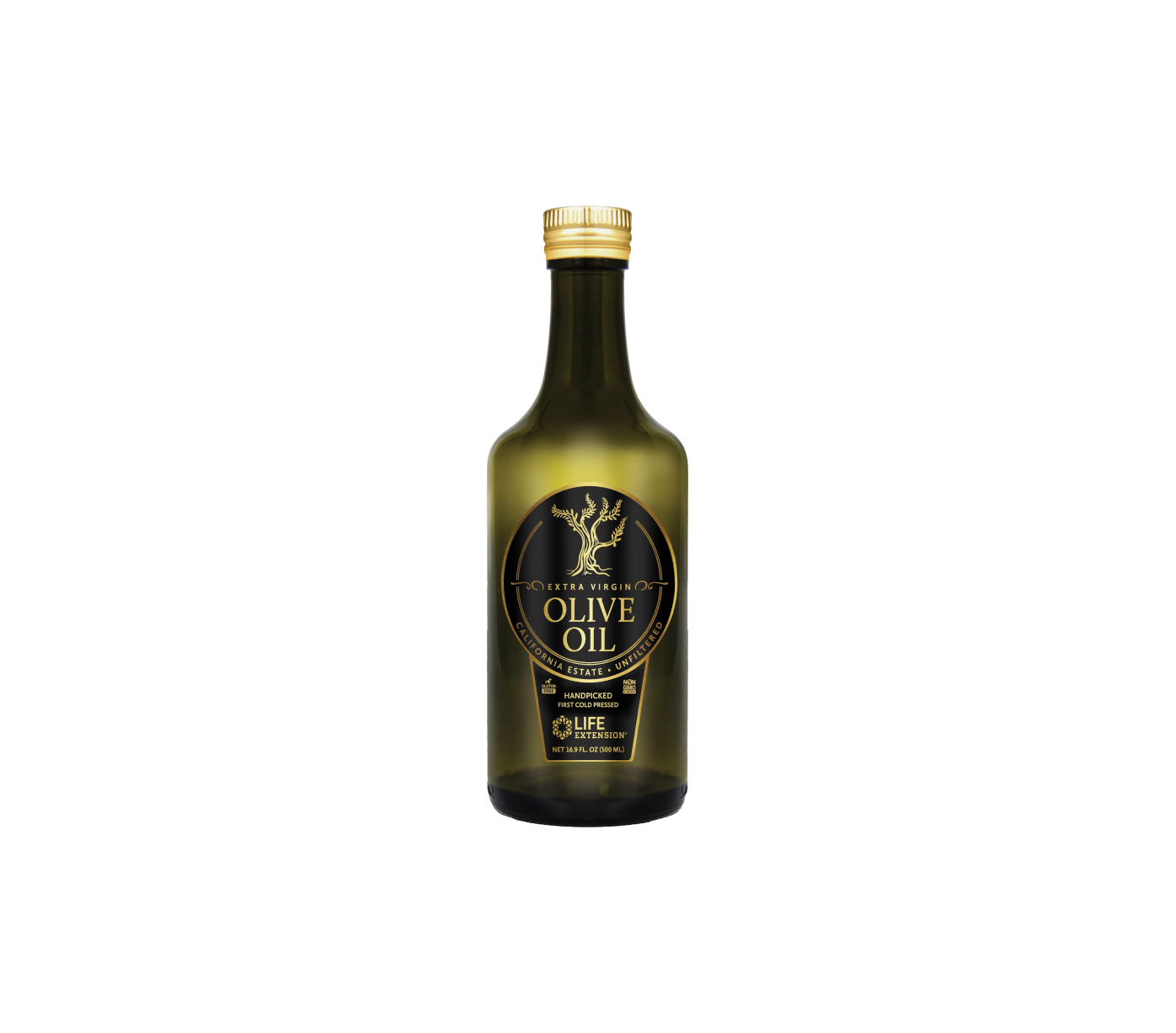 Life Extension Extra panenský olivový olej, 500 ml