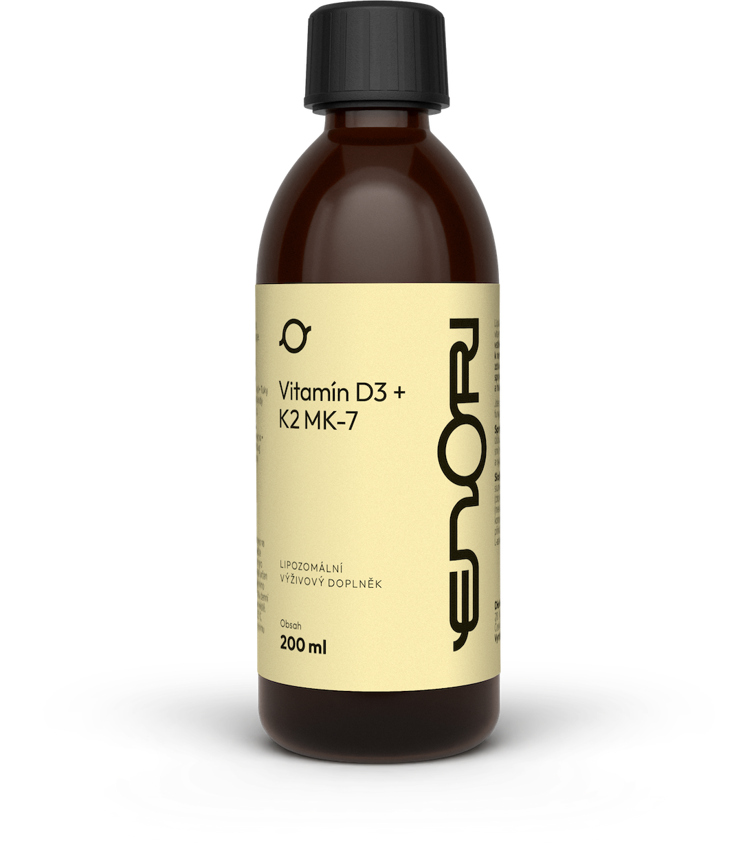 Enori lipozomální Vitamín D3+K2 MK-7, 200 ml