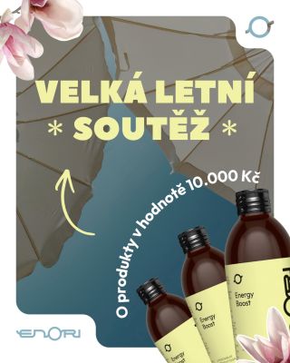 ☀️ VELKÁ LETNÍ SOUTĚŽ ☀️ Vyhrajte energii na celé léto! ⚡🌴 Léto je plné výletů, cestování, sportu i dlouhých dnů. A právě...