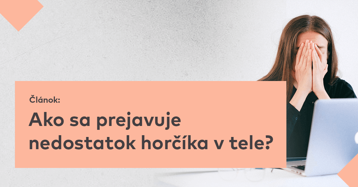 Ako sa prejavuje nedostatok horčíka v tele?