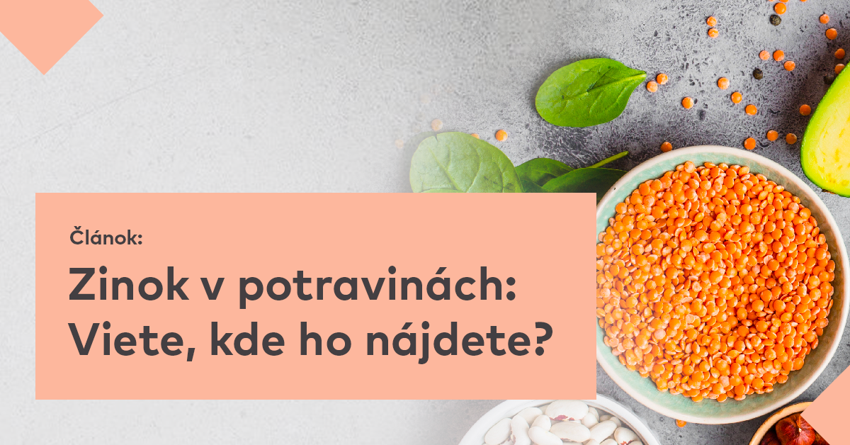 Zinok v potravinách: Viete, kde ho nájdete?
