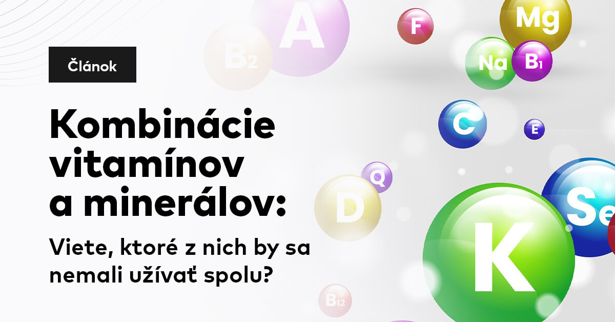 Kombinácie vitamínov a minerálov: Viete, ktoré z nich by sa nemali užívať spolu?