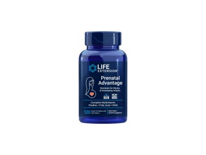 Life Extension Prenatal Advantage, Zdravie matky a dieťaťa, 120 softgel kapsúl
