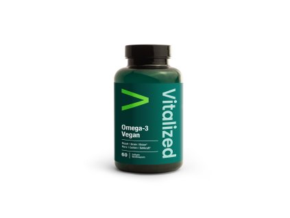 Vitalized Omega 3 Vegan, Mozog a srdce, 60 softgel kapsúl