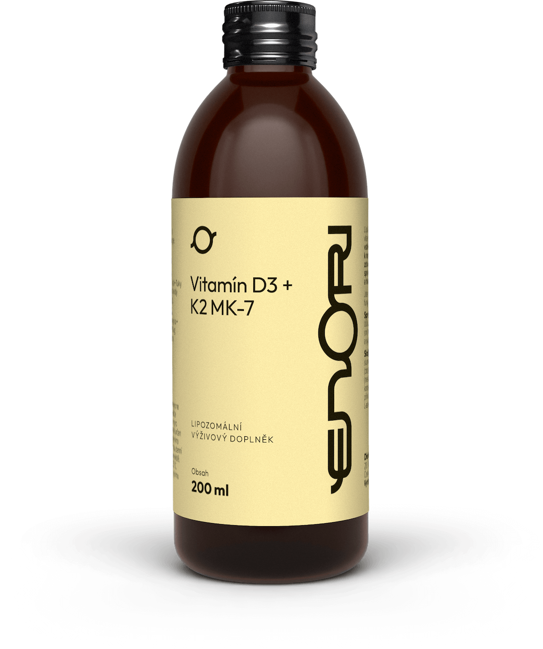 E-shop Enori lipozomálny Vitamín D3+K2 MK-7, 200 ml