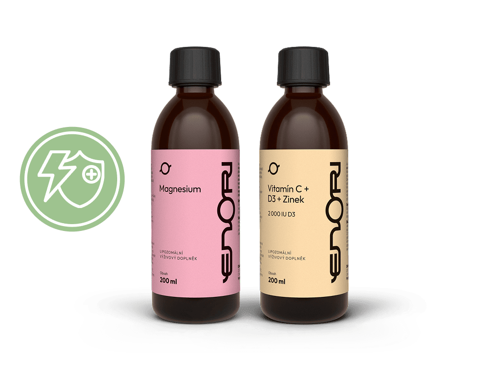 E-shop Enori set pre energiu a imunitu, 2x 200 ml