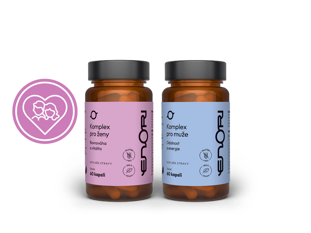 E-shop Enori set pre spoločnú vitalitu, 2x 60 kapsúl