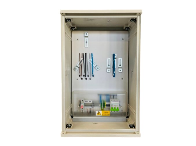 Plastový elektroměrový rozvaděč ER 212 NVP7P 40A QM (3f 1/2 S) 1bod. (S3/4) ČEZ