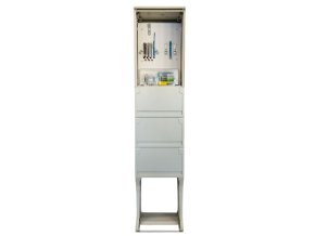 Plastový elektroměrový rozváděč ER 212 NKP7P 63A QM (3f 1/2S,-FVE) 3bod. (S3/4)