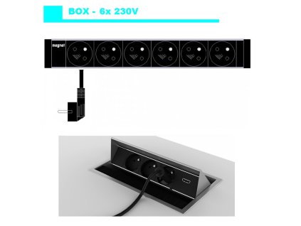 Magnat BOX 037 -  6x 230V