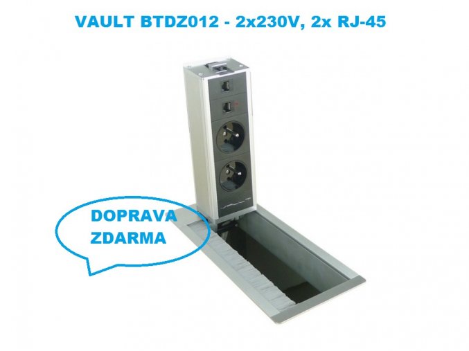 Vault BTDZ 012 - zásuvkový panel