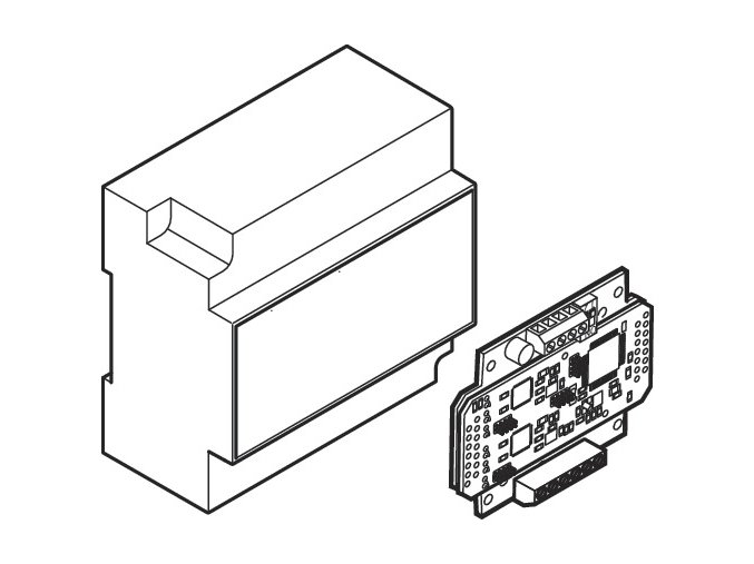 ePED interface for locks for distribution box installation 1386S00VT 00 Product image