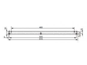 A115 montážní plech (G461-464)