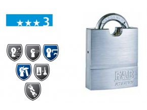 FAB 211RS - bezpečnostní visací zámek