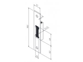 FAB 0036 protiplech pro hákový ABLOY 4232