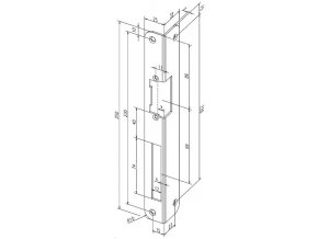 Čelní plech - 32440-05/pozink/P