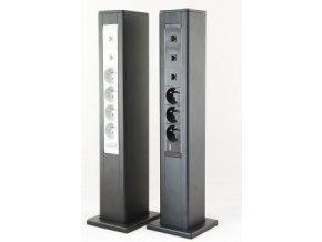 MAGNAT TOWER - 4x 230V + 4x RJ-45 + 4xUSB - dvoustranný