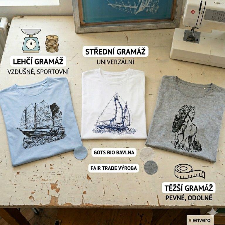 Jak se zorientovat v kvalitě triček