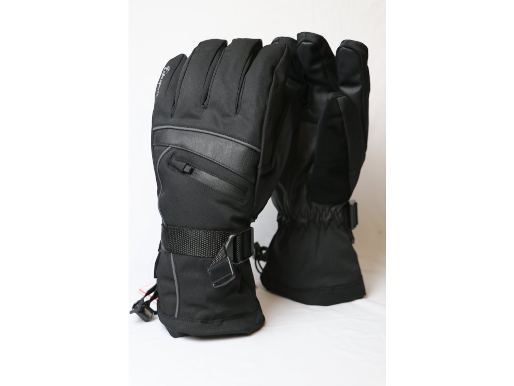 Lyžařské rukavice pánské HX001 Barva: Černa, Velikost: XXL