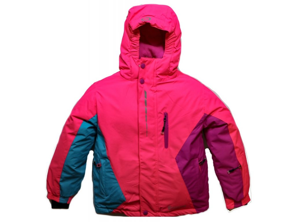 Dětská zimní bunda HA02-M1 růžová vel. 104-134 cm
