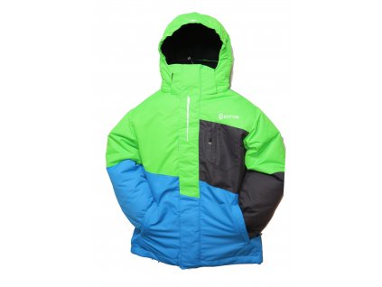 Dětská zimní bunda HA03-M2 zelená vel. 134-164 cm