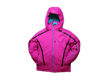 Dětská zimní bunda HA01-M1 fialová vel. 104-134 cm