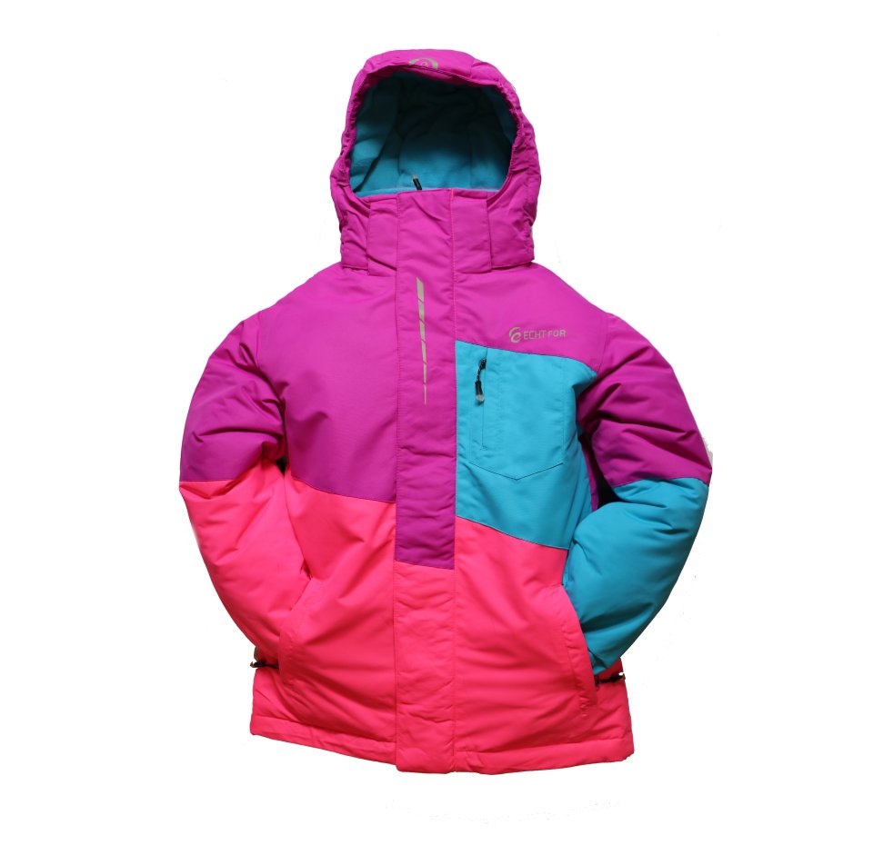 Dětská zimní bunda HA03-M2 fialová vel. 134-164 cm Barva: Fialová, Velikost: 158 - 164 cm