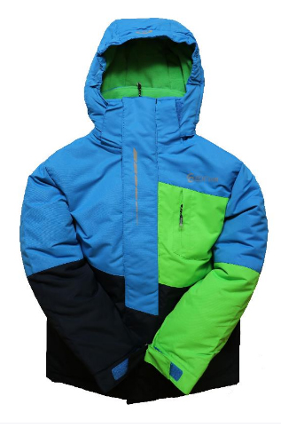 Dětská zimní bunda HA03-M2 modrá vel. 134-164 cm Barva: Modrá, Velikost: 158 - 164 cm