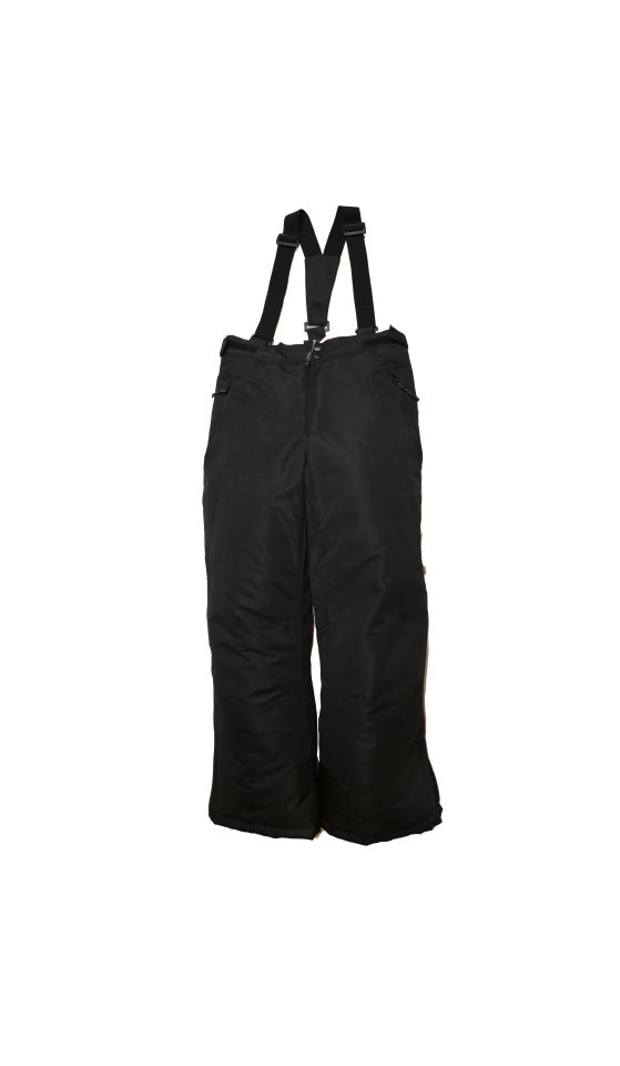Dětské lyžařské kalhoty HB07-M1 Barva: Černa, Velikost: 104 - 110 cm