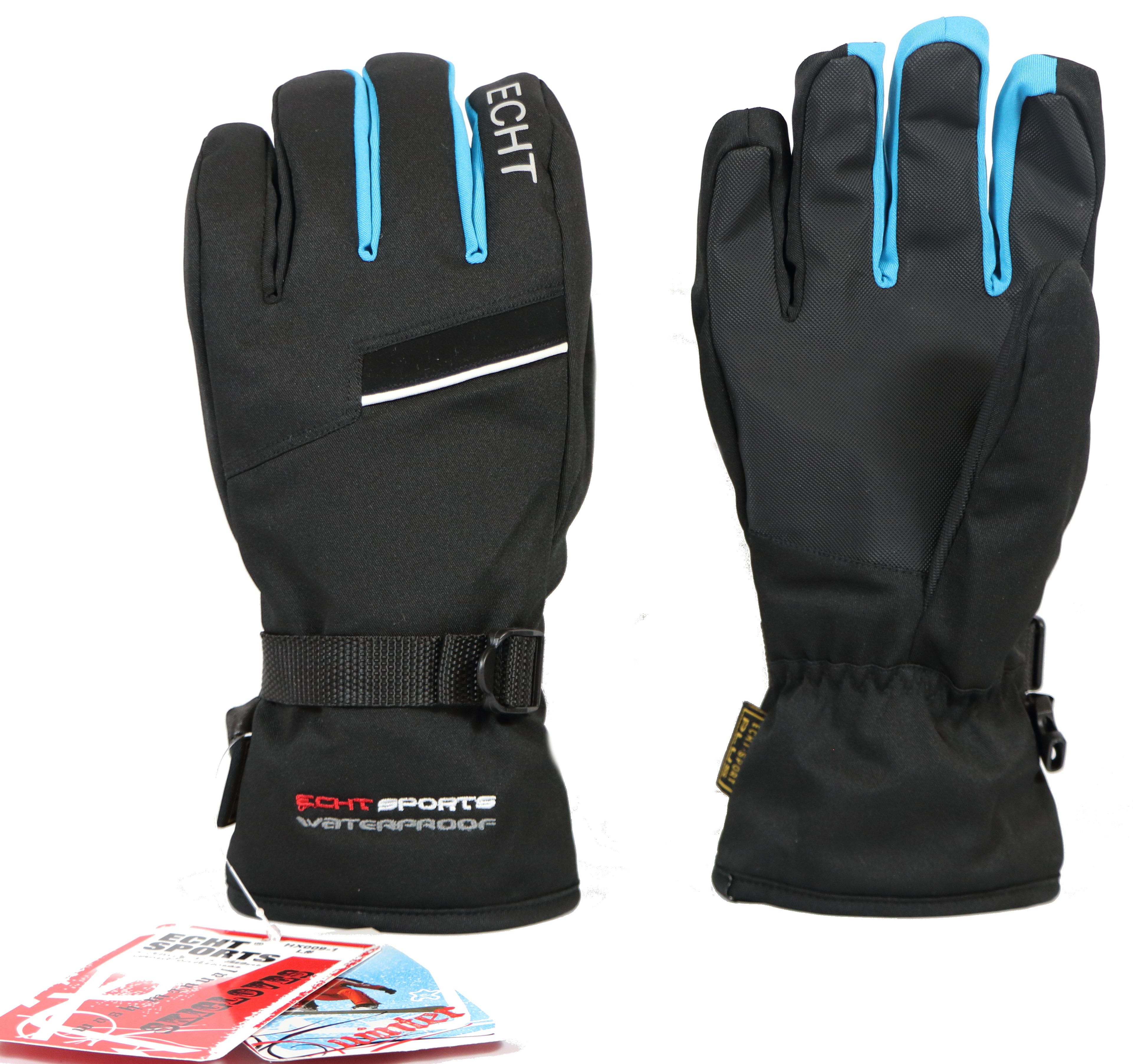 Pánské lyžařské rukavice HX009-1 Barva: varianta 4, Velikost: XL