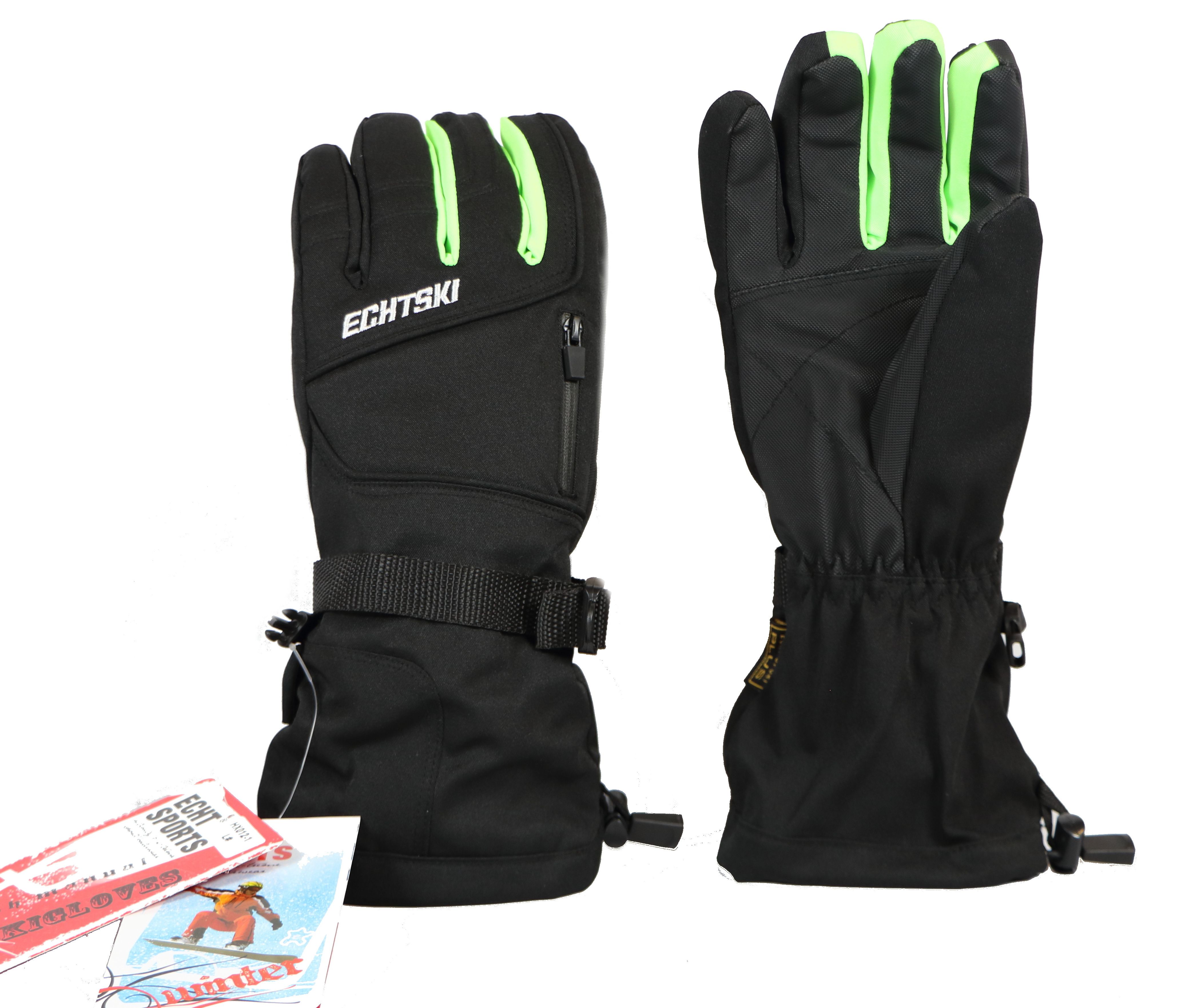 Pánské lyžařské rukavice HX012-1 Barva: varianta 3, Velikost: XL