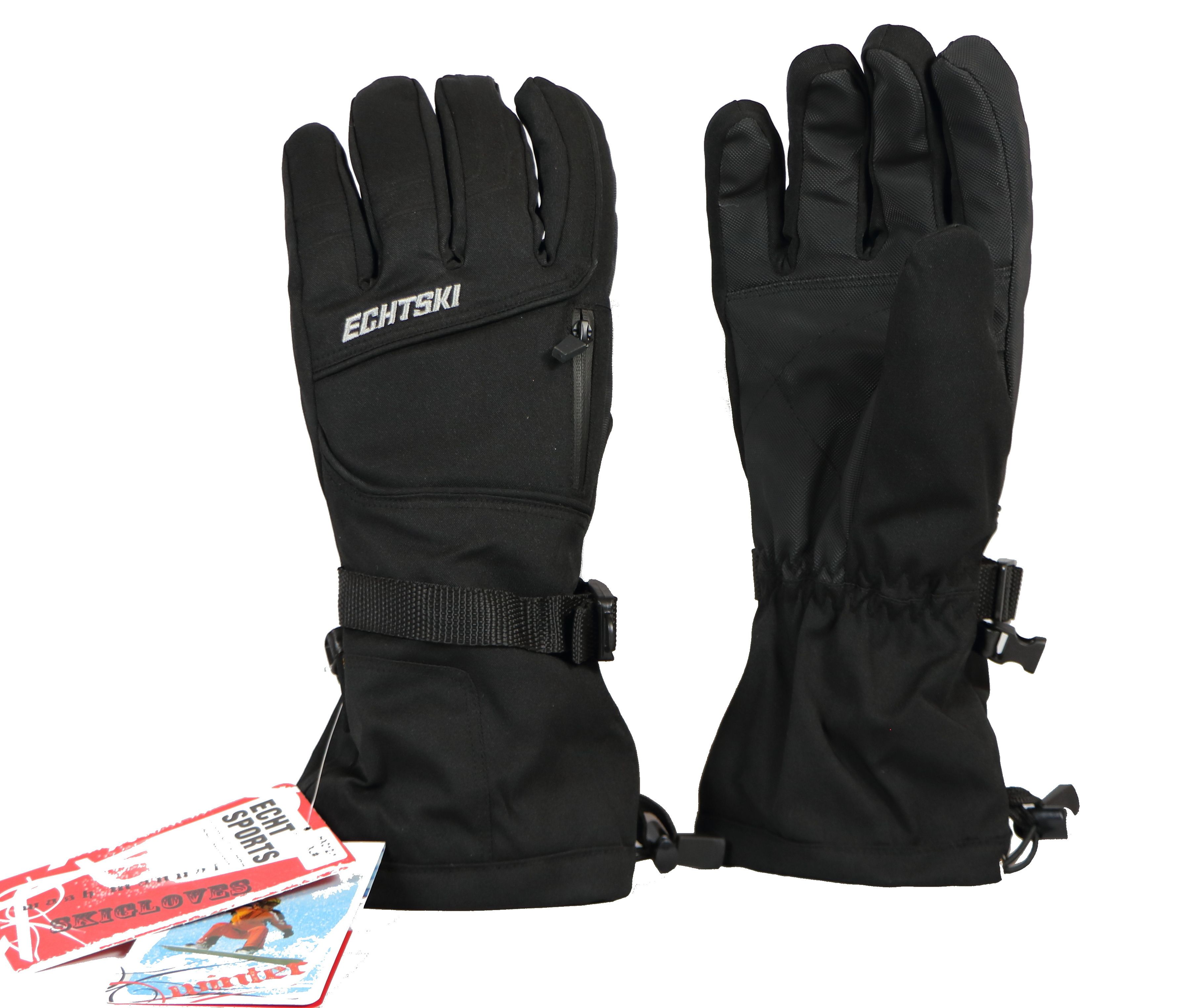 Pánské lyžařské rukavice HX012-1 Barva: varianta 1, Velikost: XL