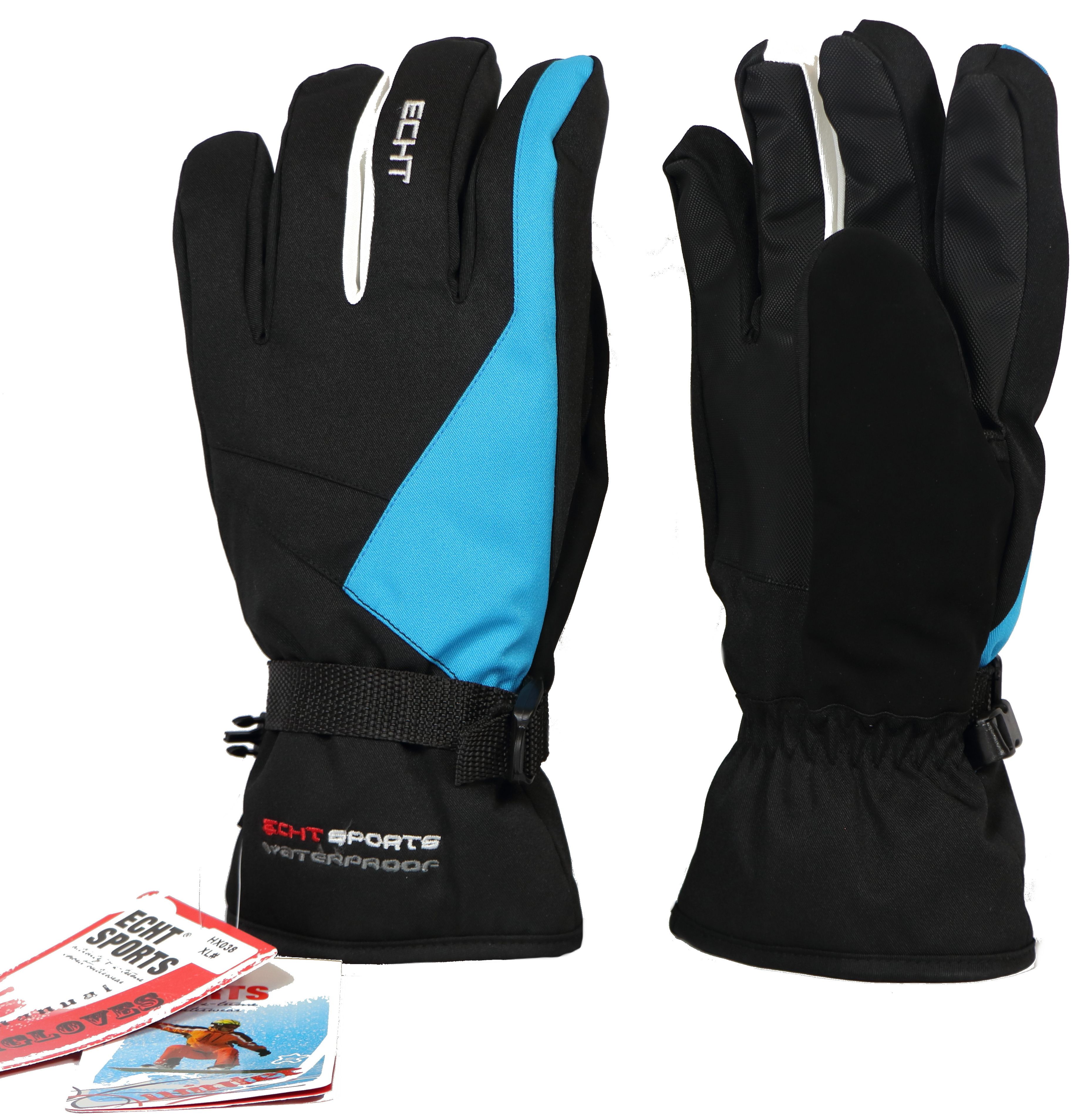 Pánské lyžařské rukavice HX038 Barva: varianta 4, Velikost: XL