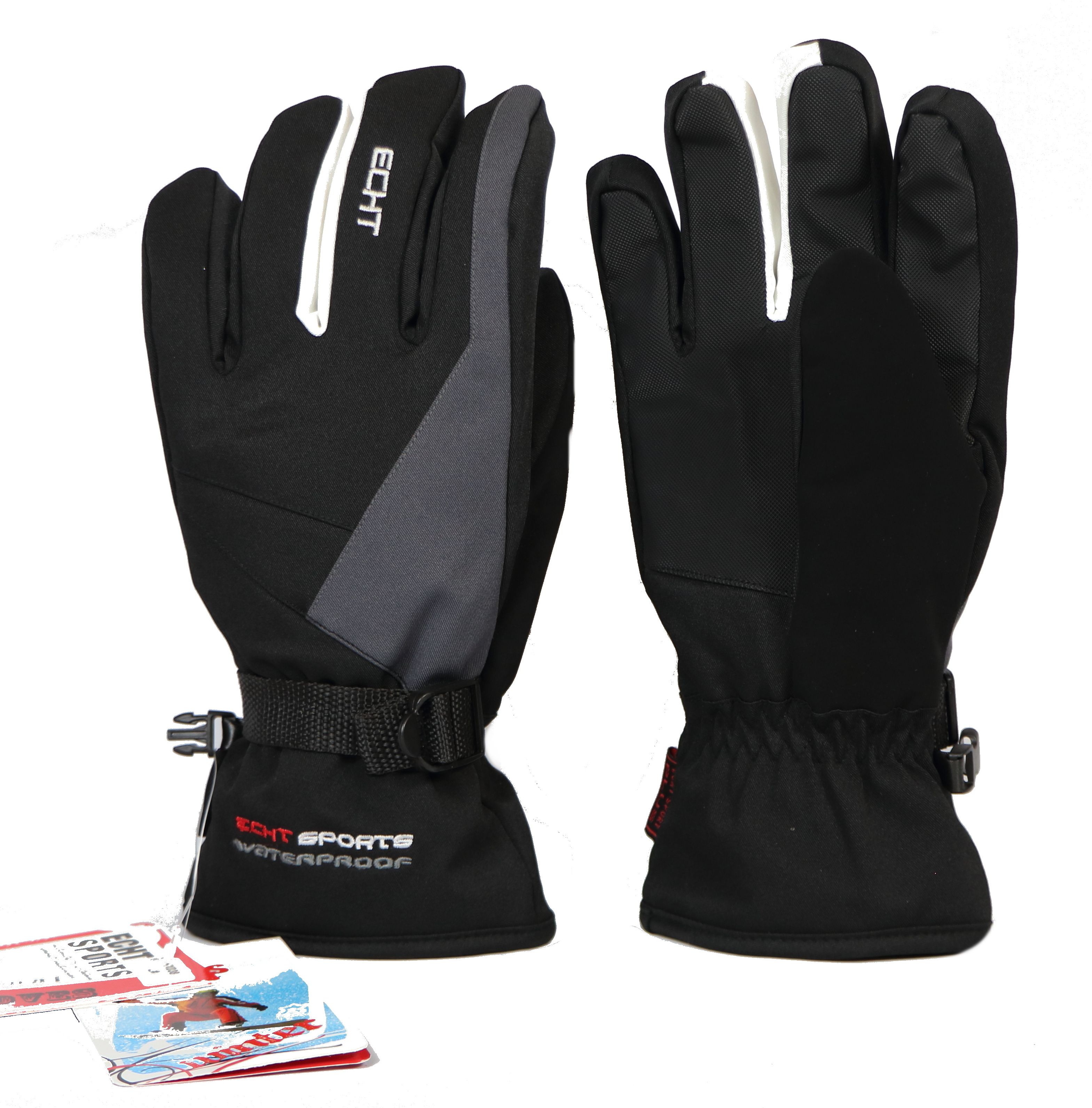 Pánské lyžařské rukavice HX038 Barva: varianta 2, Velikost: XL